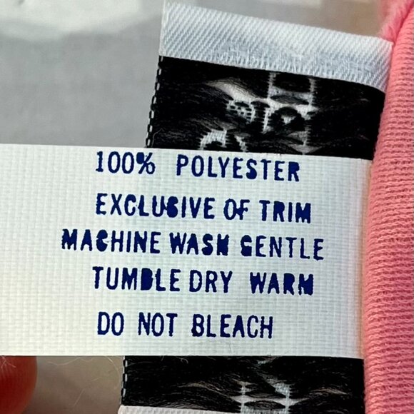 ‘Improved Living’ Vintage Pink Coquette Girl Pull-Over Night Gown Size Small - Picture 9 of 9